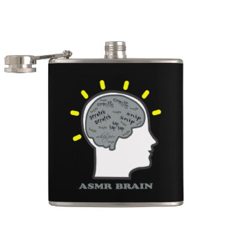 ASMR Brain Hip Flask