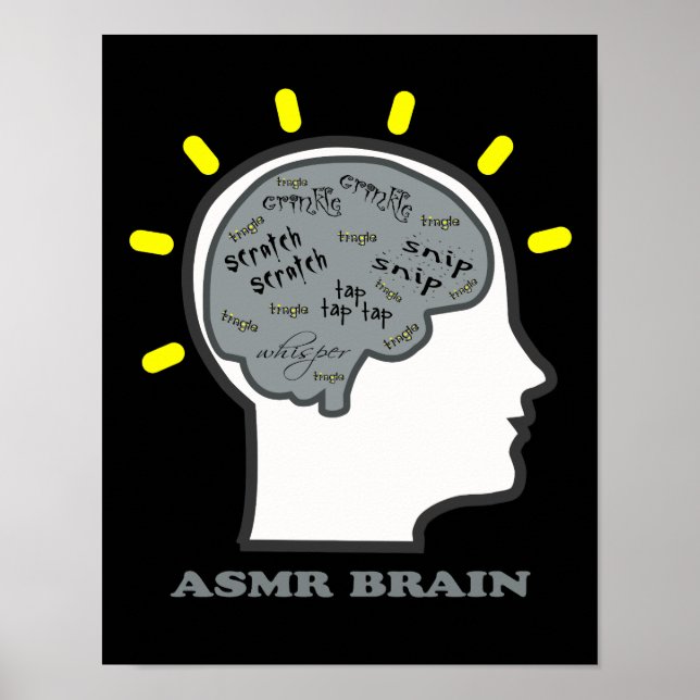 ASMR Brain Poster (Front)