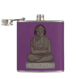ASMR Buddha Hip Flask