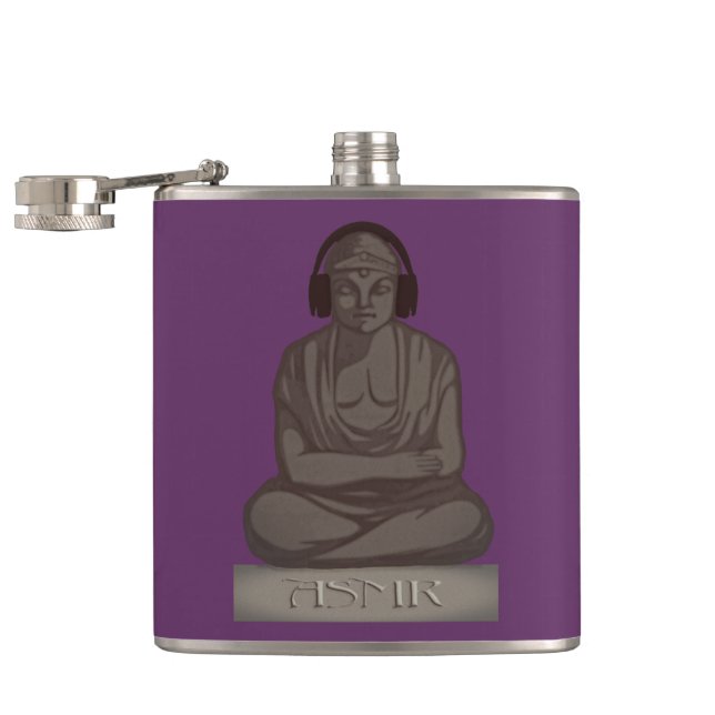ASMR Buddha Hip Flask (Opened)