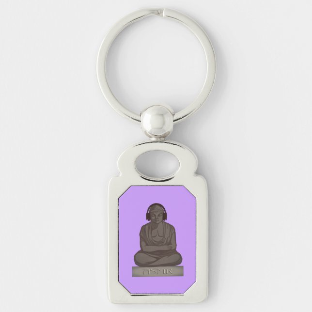 ASMR Buddha Key Ring (Front)