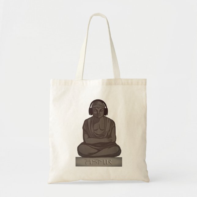 ASMR Buddha Tote Bag (Front)