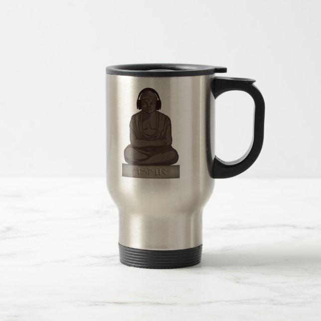 ASMR Buddha Travel Mug (Right)