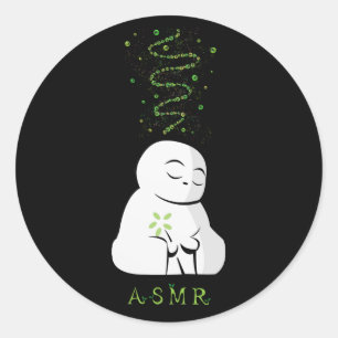 ASMR Tingles Classic Round Sticker