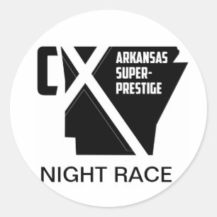 ASP Night Race Classic Round Sticker