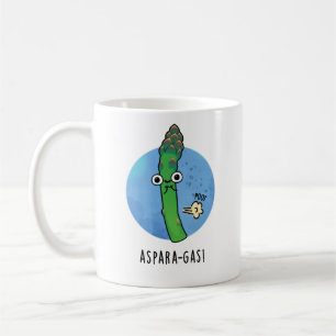 Aspara-gas Funny Asparagus Veggie Pun Coffee Mug