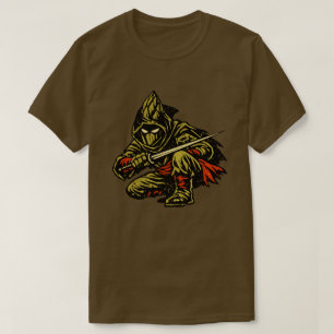 Asparagus Assassin — Funny Vegetable Silent Ninja  T-Shirt