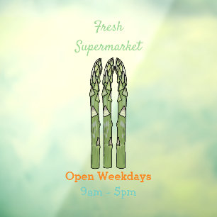 Asparagus cartoon illustration