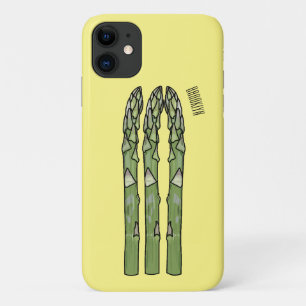 Asparagus cartoon illustration  Case-Mate iPhone case