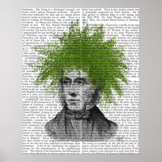 Asparagus Fern Head Plant Head Poster (Front)