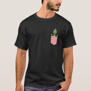 Asparagus In Pocket Vegetable Lovers Vegans T-Shirt