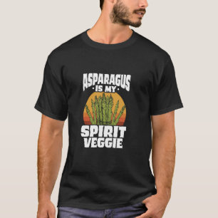 Asparagus Is My Spirit Veggie Dietician Gardening  T-Shirt