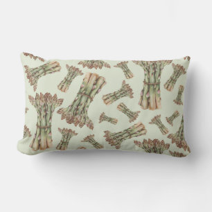Asparagus Pattern Lumbar Cushion