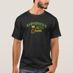 Asparagus Queen Vegetarian Vegetable Vegan T-Shirt