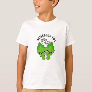 Asparagus Tips Funny Veggie Pun  T-Shirt