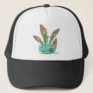 asparagus trucker hat