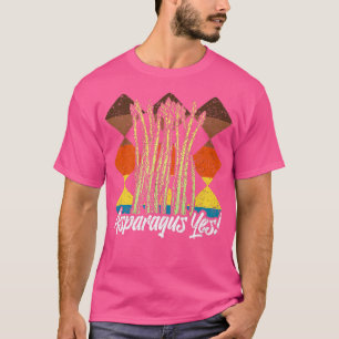 Asparagus Yes Funny Vegetable Gardener T-Shirt