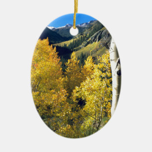 Aspen 8 ceramic tree decoration