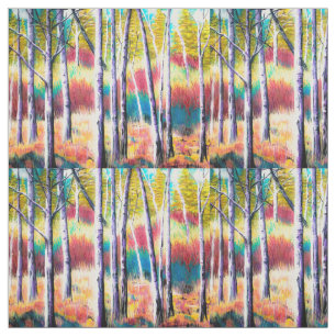 Aspen Abstract Dream Fabric