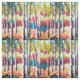 Aspen Abstract Dream Fabric
