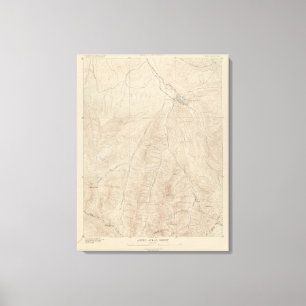 Aspen Atlas Sheet Canvas Print