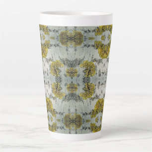 Aspen Bark Texture Latte Mug