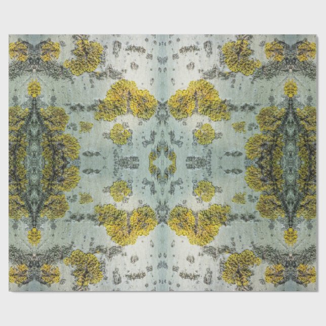 Aspen Bark Texture Wrapping Paper (Flat)