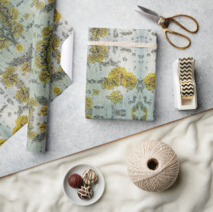 Aspen Bark Texture Wrapping Paper