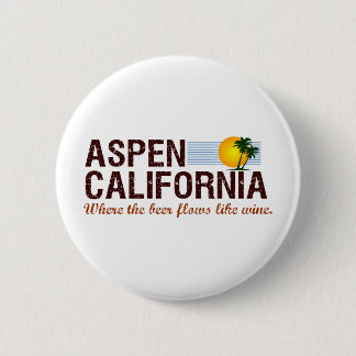 Aspen California 6 Cm Round Badge