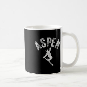 Aspen Co Ski Colorado Cool Aspen Skiing Co Winter Coffee Mug