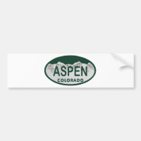Aspen Colorado license plate