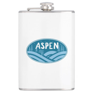 Aspen Colorado Outdoors Hip Flask