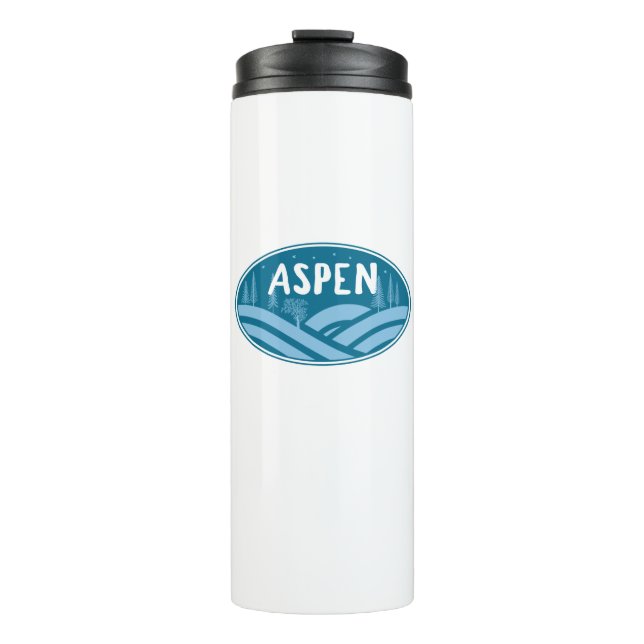 Aspen Colorado Outdoors Thermal Tumbler (Front)