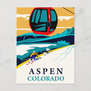 Aspen, Colorado Postcard