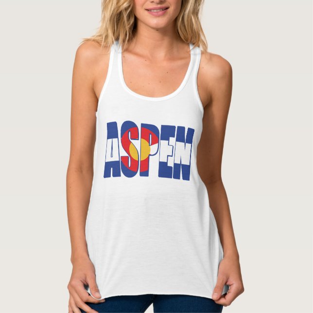 Aspen Colorado  Singlet (Front)