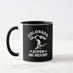 Aspen Colorado ski resort Mug