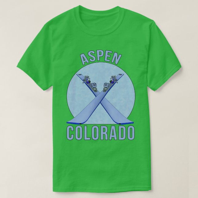 Aspen Colorado T-Shirt (Design Front)