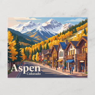 Aspen, Colorado, United States Postcard