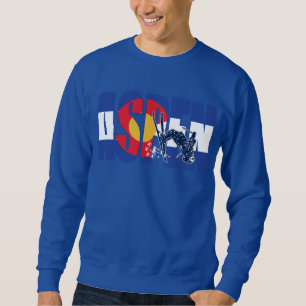 Aspen Colorado with Skier Sweatshirt