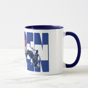 Aspen Colorado with Snow Skier Mug
