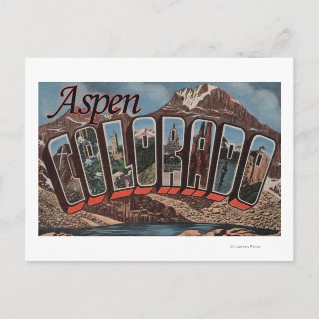 Aspen, ColoradoLarge Letter ScenesAspen, CO Postcard (Front)