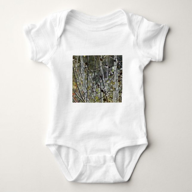 Aspen Forest Baby Bodysuit (Front)