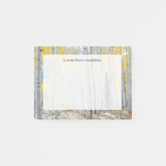 Aspen Forest In The Fall Post-it Notes