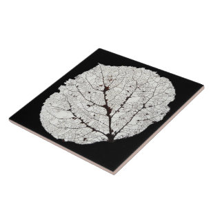 Aspen Leaf Skeleton 1 Tile
