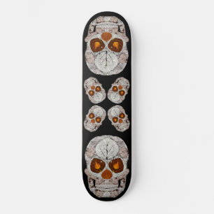 Aspen Leaf Skull 11 Skateboard