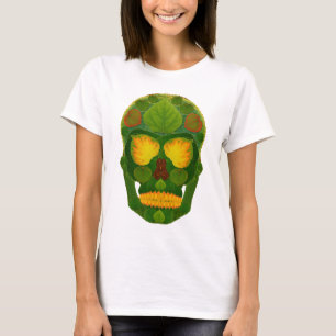 Aspen Leaf Skull 9 T-Shirt