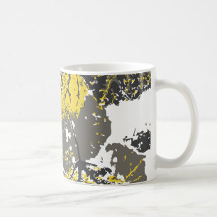 aspen leaves coffee mug