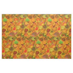 Aspen Leaves Collage Solid Medley 1 Fabric