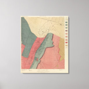 Aspen Mountain Sheet Canvas Print