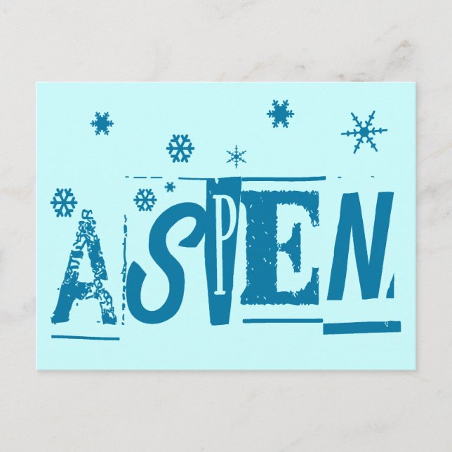 ASPEN POSTCARD (Front)